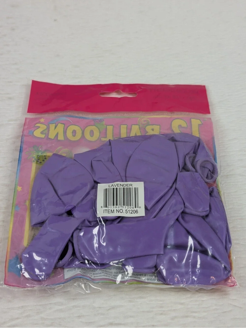 12 inch Purple Latex Balloons - Happy Birthday Party Helium Balloons - 120 Pack